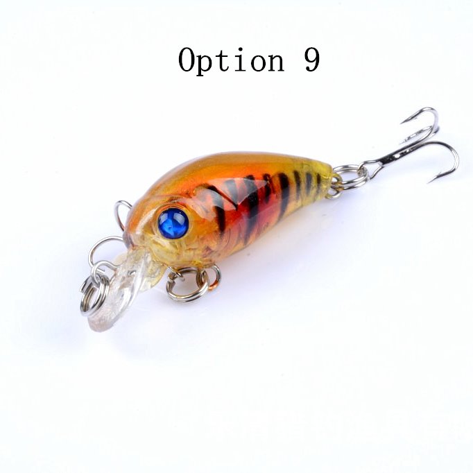 2 pcs 4.5cm 4g floating Crankbait lure