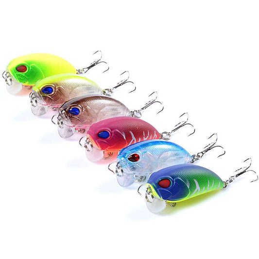 2 pcs 5.1cm 7.2g floating Crankbait lure