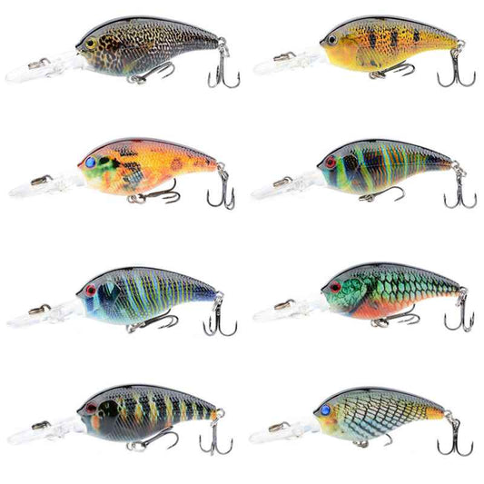 2 pcs 8.8cm 10.5g floating Crankbait lure