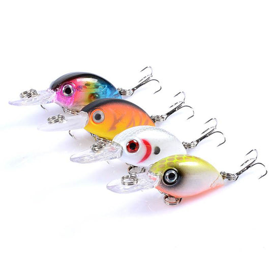 2 pcs 5.2cm 3.8g floating Crankbait lure