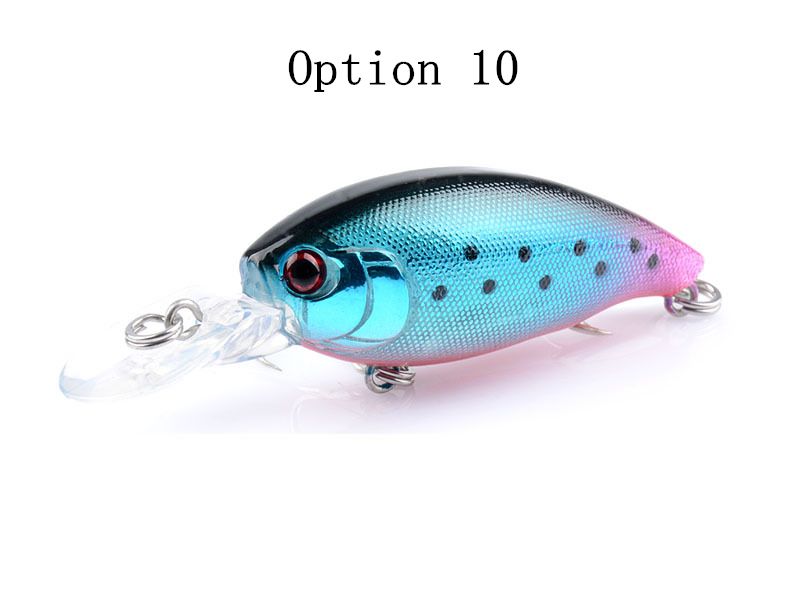 2 pcs 6.5cm 5.5g floating Crankbait lures