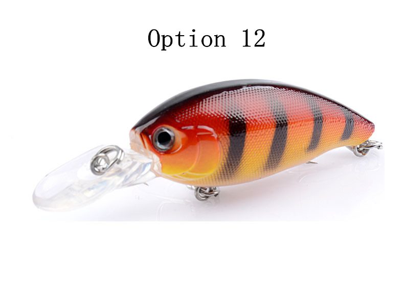 2 pcs 6.5cm 5.5g floating Crankbait lures