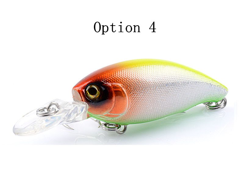 2 pcs 6.5cm 5.5g floating Crankbait lures