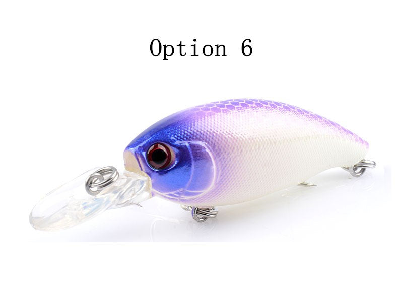 2 pcs 6.5cm 5.5g floating Crankbait lures