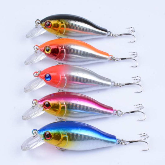 2 pcs 7.5cm 11g floating Crankbait lures