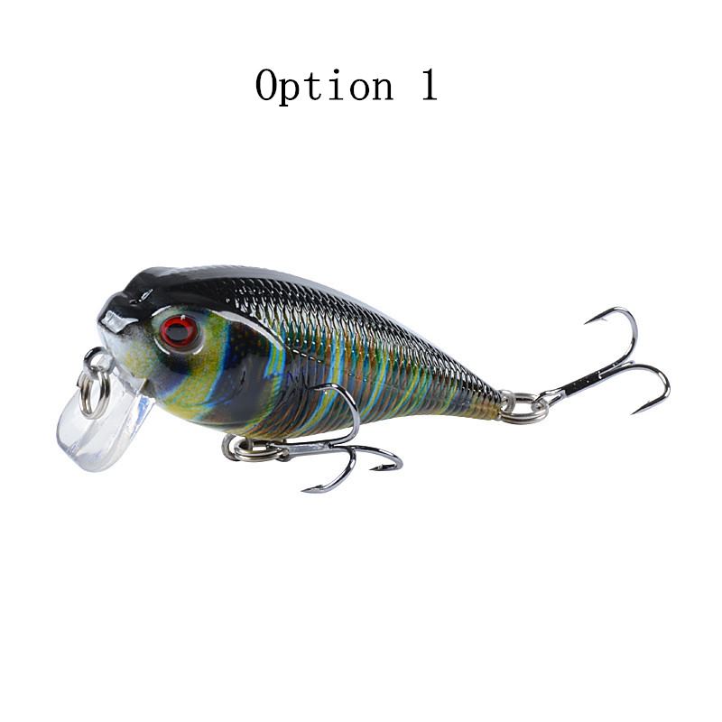 2 pcs 5.5cm 9g floating Crankbait lures