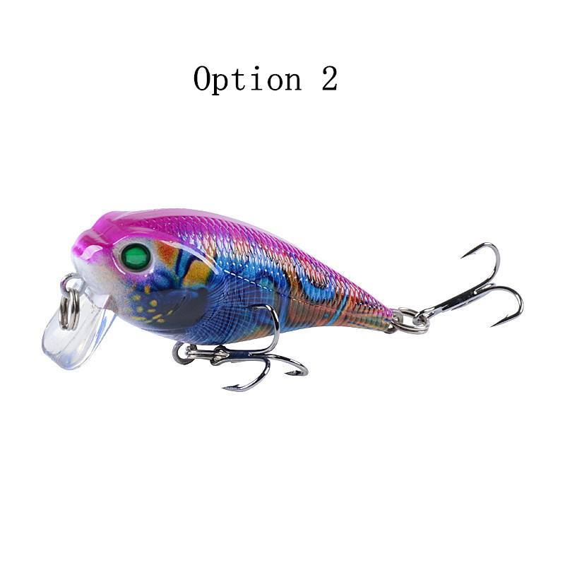 2 pcs 5.5cm 9g floating Crankbait lures