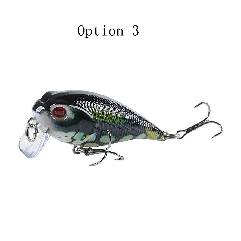 2 pcs 5.5cm 9g floating Crankbait lures