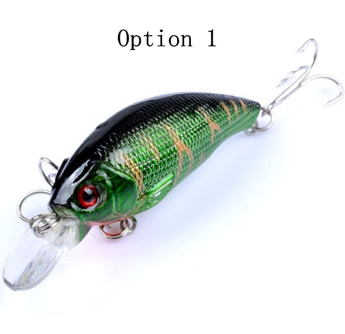 2 pcs 7.5cm 8.3g floating Crankbait lures