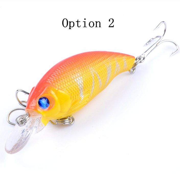 2 pcs 7.5cm 8.3g floating Crankbait lures