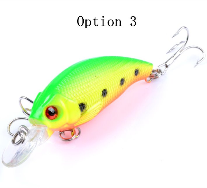 2 pcs 7.5cm 8.3g floating Crankbait lures