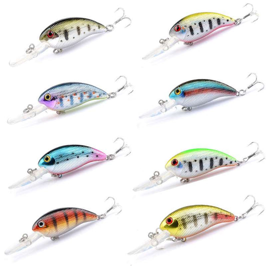 2 pcs 8cm 8g floating Crankbait lures