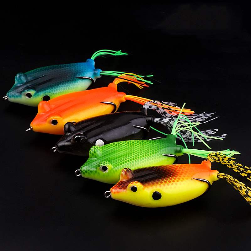 10 pc  7.5cm 14g soft frog baits