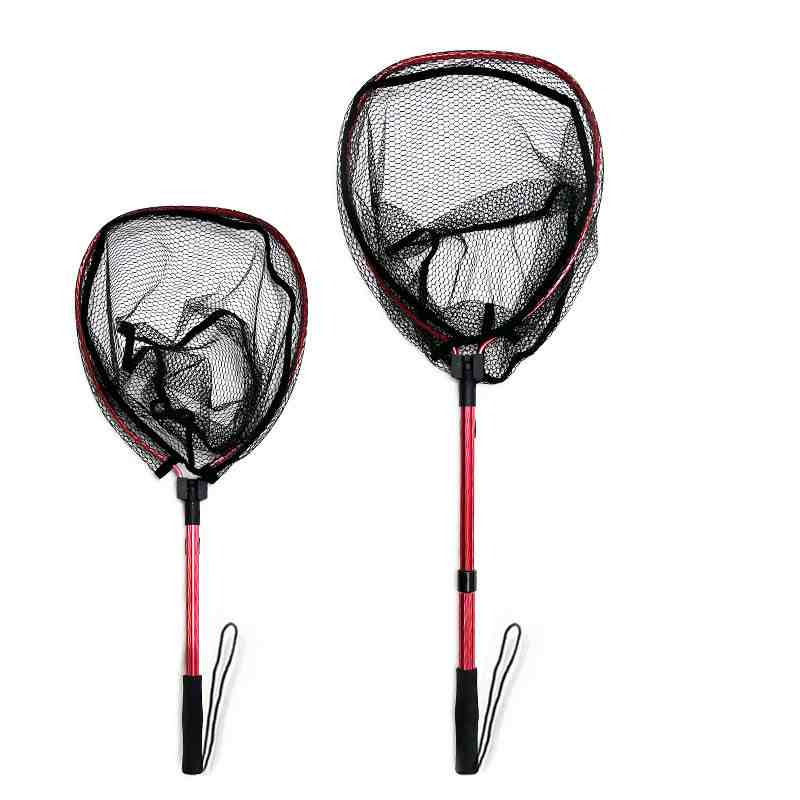 2pcs Aluminum alloy quick folding telescopic nets