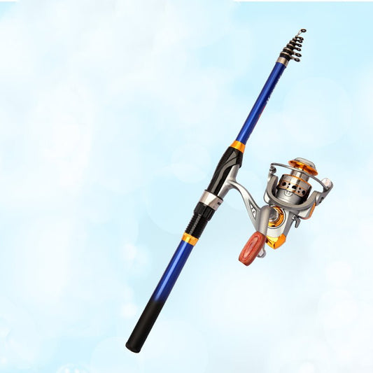 2pcs Ultra short mini fiberglass telescopic rod