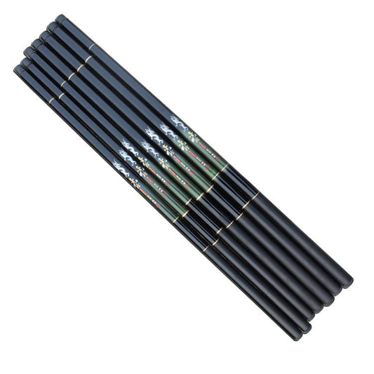 20 pcs Fiberglass hard short-jointed stream pole