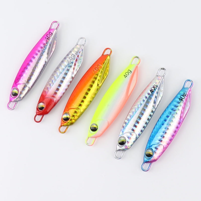 2pcs 7/10/15/20/25/30/40g metal Jig fishing lures