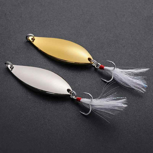 10 pcs 3/5/7/10/15/20g metal spoon fishing lure