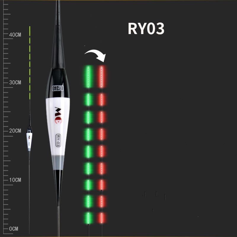 5 pc Gravity sensing electronic fish float